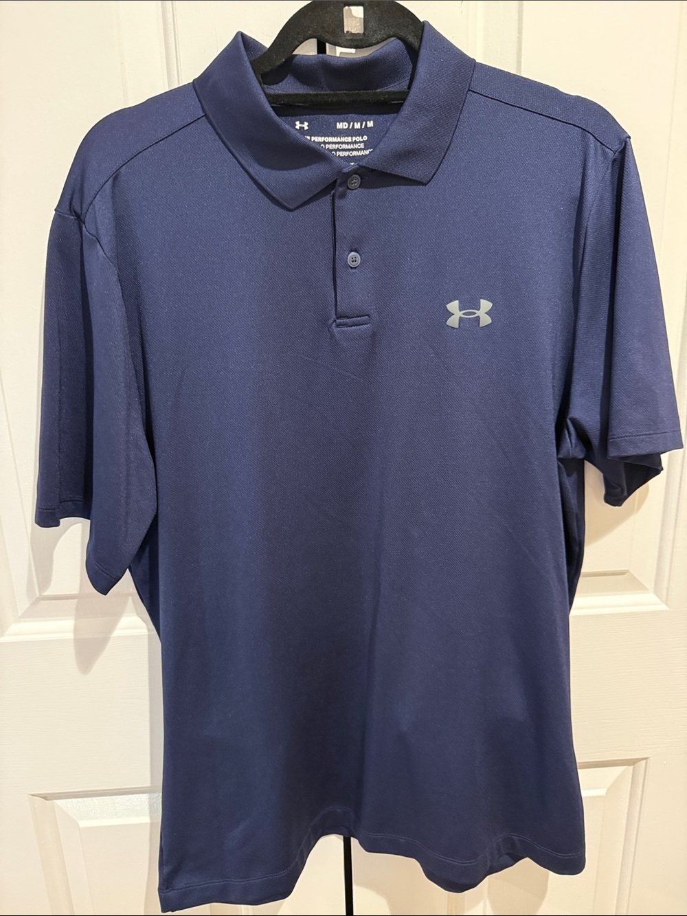 Under Armour Men's navy blue Performance Polo size M